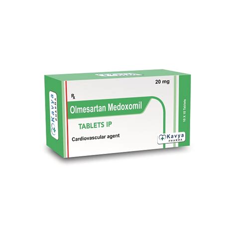 Olmesartan medoxomil tablet supplier – Kavya Pharma