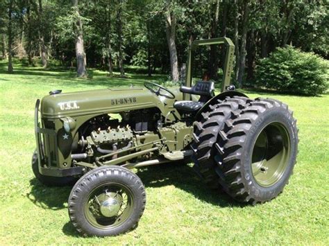 U.S. ARMY FORD 8N V-8 8n Ford Tractor, Tractor Sexy, Steam Tractor, New ...