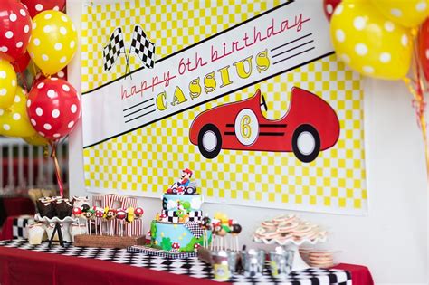 A Bright and Colorful Mario Kart Birthday Party - Anders Ruff Custom ...