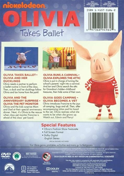 Olivia Takes Ballet (DVD) | DVD Empire