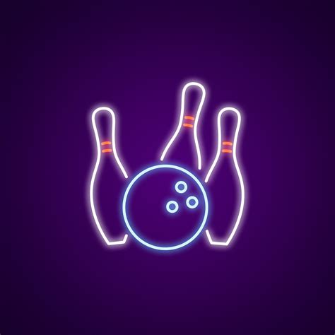 Bowling Ball And Pins Neon Light | Neon LED Sign | Neonize