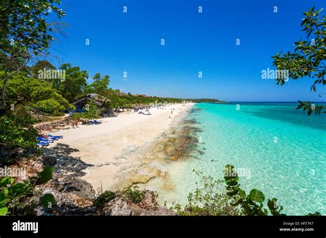 Guardalavaca, Cuba. Beach outside the Paradisus Rio de Oro Hotel Stock Photo, Royalty Free Image ...