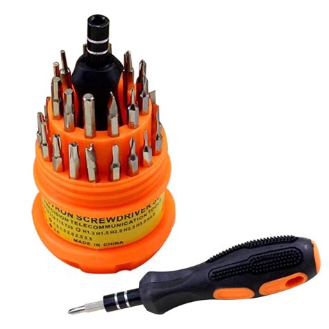 31 in 1 PCS Multifunction Screwdriver Set Screwdriver Computer Manual Disassemble Repair Tool-in ...