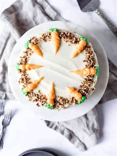 Easy Easter Carrot Cake Recipe - House of Nash Eats