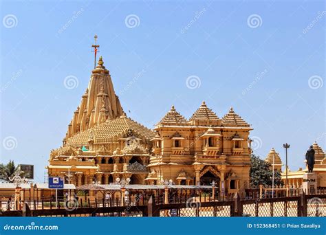 Somnath Temple editorial photo. Image of somnath, building - 152368451