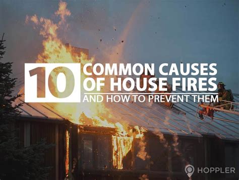 Top 10 Causes Of House Fires Fire Safety Tips - Bank2home.com