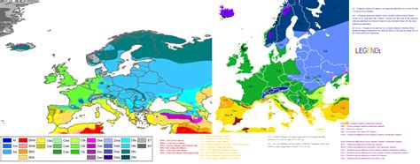 2007 Koppen Climate Classification of Europe VS Now | Map, Storyboard, World map