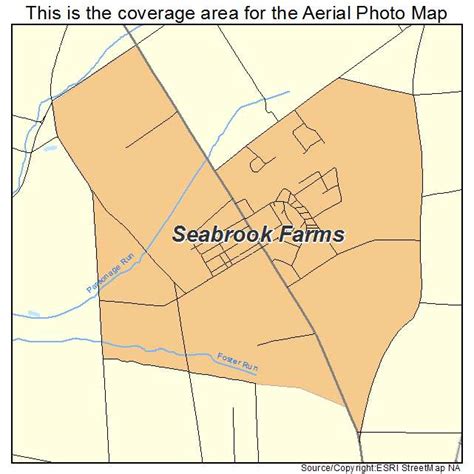 Aerial Photography Map of Seabrook Farms, NJ New Jersey