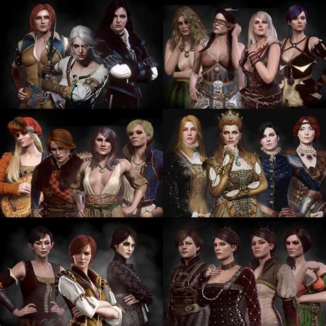 Heroes, Villains, Psychopaths - Some of the best female characters in gaming. : r/Witcher3