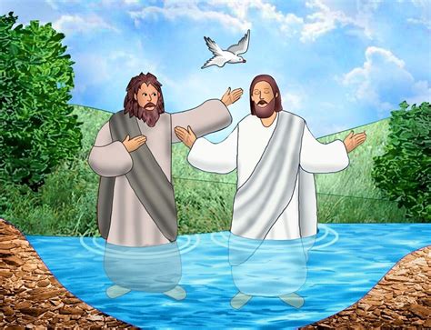 John baptizes Jesus in the Jordan River - Catholic Courier