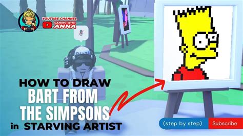 How To Draw Bart From The Simpsons On Starving Artists Roblox