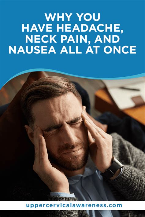 Headache, Neck Pain, Nausea | Upper Cervical Awareness