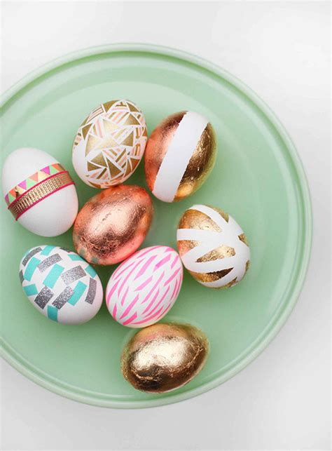 Incredibly Chic Gold Easter Eggs! - B. Lovely Events