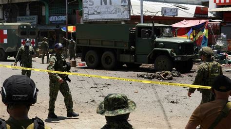 Bomb attacks in southern Philippines kill at least 10, wound dozens