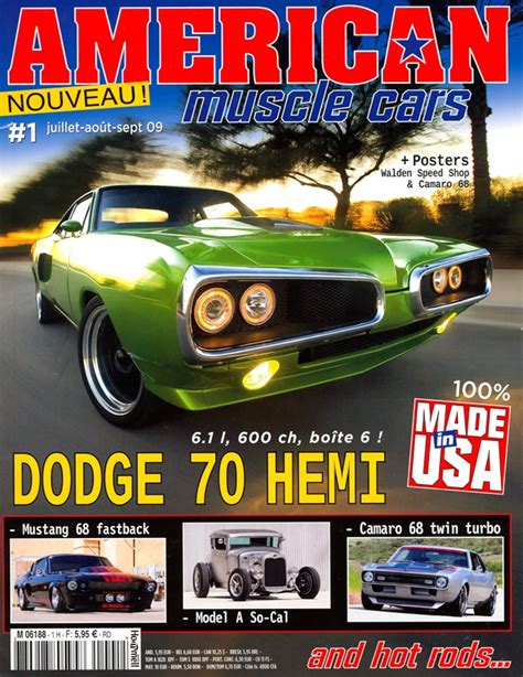 This is another American muscle car magazine, the main image stands out ...