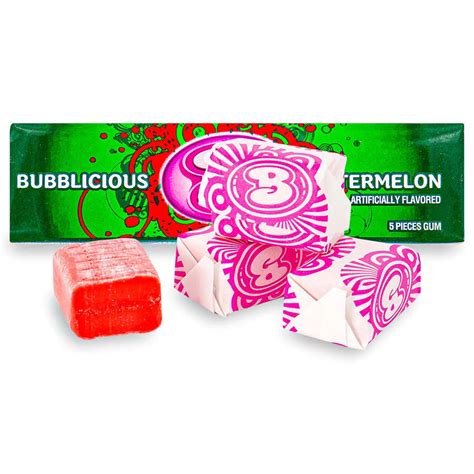 Bubblicious Bubble Gum - Watermelon – Snack Hut