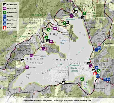 Georgetown-Lake-Map | Destination Montana