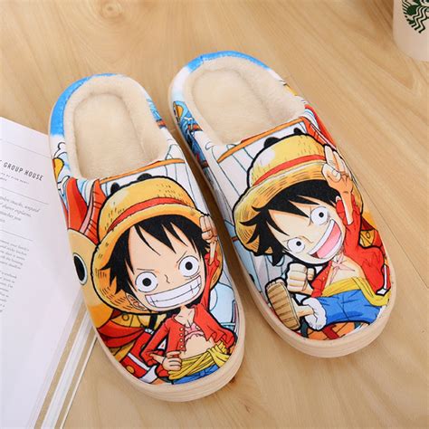 Kawaii Onepiece Anime Slippers – My Heart Teddy