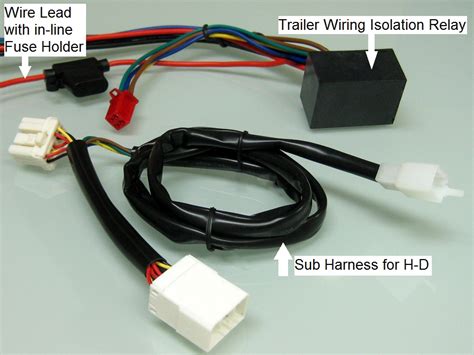 Plug and Play Trailer Wiring & Relay Harness for Harley Davidson ...