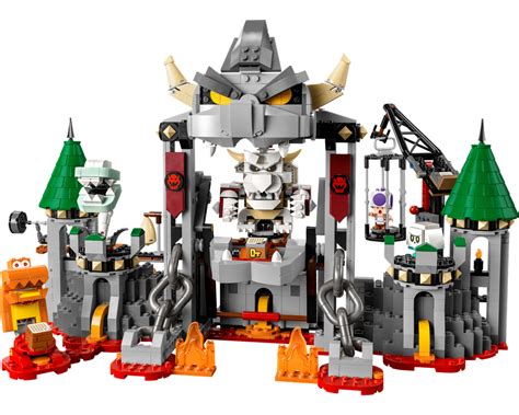 LEGO Set 71423-1 Dry Bowser Castle Battle Expansion Set (2023 Super ...