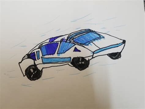 Concept car DRAWING ( SORRY FOR BAD QUALITY IM NOT MUCH AT DRAWING ...