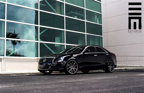 Platinum Black Cadillac ATS by Exclusive Motoring — CARiD.com Gallery