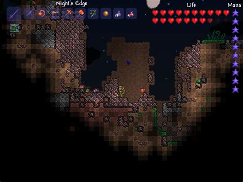 Image - Terraria environment meteorite biome.jpg | Terraria Wiki ...