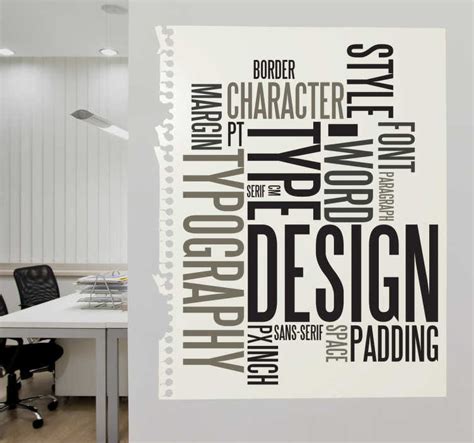 Text Designs Wall Sticker - TenStickers