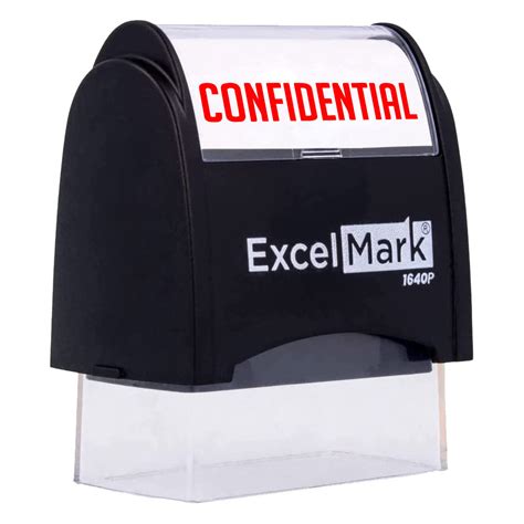 Confidential Stock Stamp – DiscountRubberStamps.com