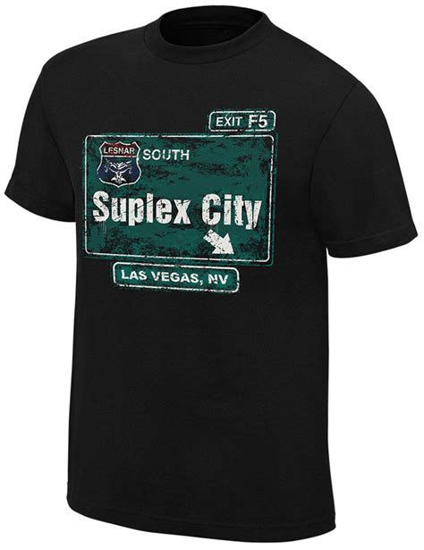 Brock Lesnar WWE Suplex City Las Vegas Shirt | FighterXFashion.com