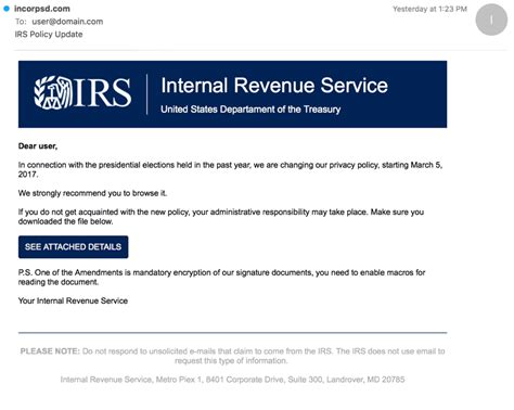 IRS Phishing Scams and Malware Scams Abound, Here’s How to Avoid the ...