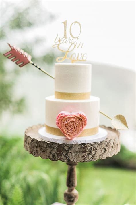 Top 55 of 10 Year Wedding Anniversary Cake Ideas | movieshowtimes2