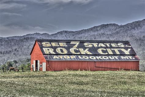 See Rock City Barn | Roadside attractions, Barn, City