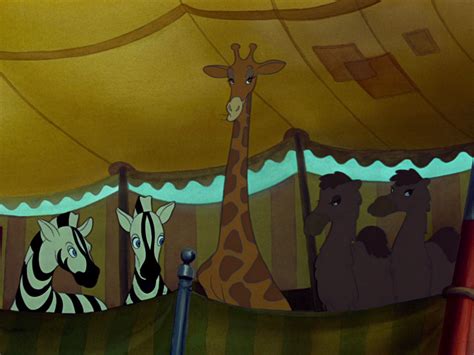 The Circus Animals from Dumbo are bears, camels, elephants, giraffes, gorillas, hippos, hyenas ...