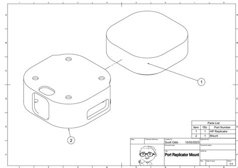 HP Port Replicator G5 Mount von Scott Gibb | Kostenloses STL-Modell ...