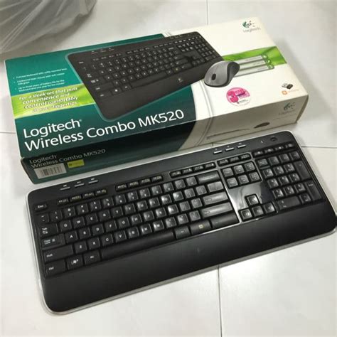 Logitech Wireless Keyboard K520 MK520, Computers & Tech, Parts ...