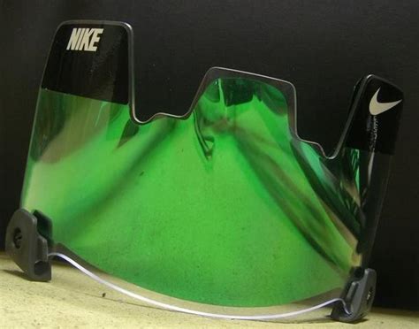 Mirror Green Football Visor INSERT fits Nike Eyeshield | #82804562