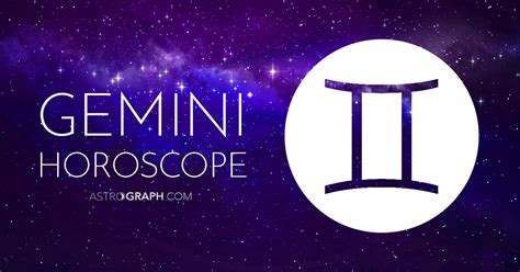 ASTROGRAPH - Gemini Horoscope for July 2023