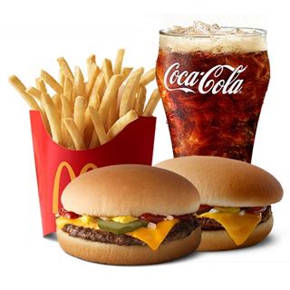 Calories in McDonald's Cheeseburger Meal, medium | CalorieKing