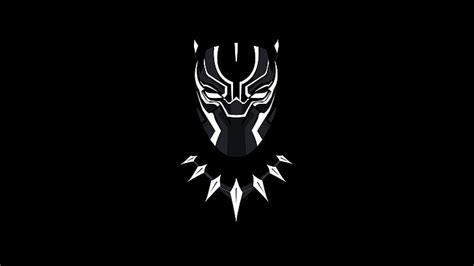 HD wallpaper: Black, 5K, Marvel Comics, Dark background, Black Panther, Minimal | Wallpaper Flare