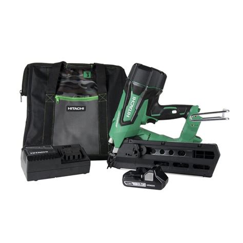 Hitachi 3.5-in 21-Degree Cordless Framing Nailer in the Nailers ...