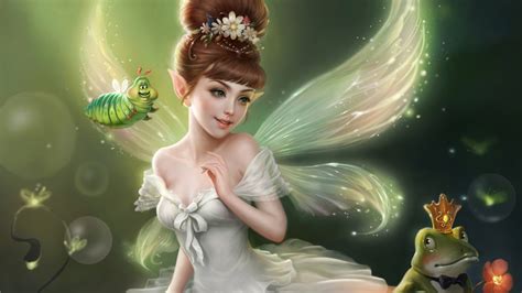 The Fairy and that Frog Prince Full HD Wallpaper and Background Image | 1920x1080 | ID:309947