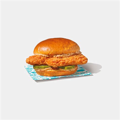 Spicy Flounder Fish Sandwich (nutrition info, ingredients, allergen info) - Popeyes menus