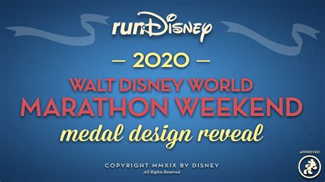 runDisney Medal Design Reveal: 2020 Walt Disney World Marathon Weekend ...