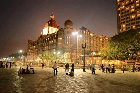 Hotel Taj At Night, Mumbai