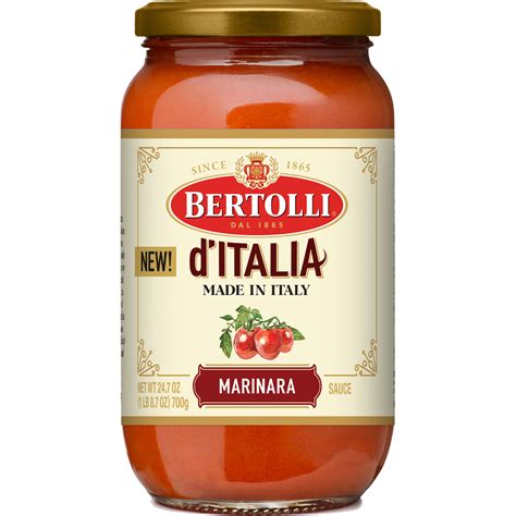 Bertolli® d'Italia Marinara Sauce - Bertolli | Bertolli, Chicken and ...