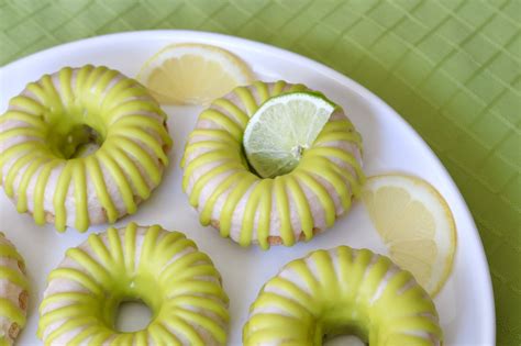 Vegan Lemon Lime Donuts