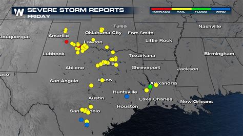 Severe Weather Expected in the South Friday - WeatherNation