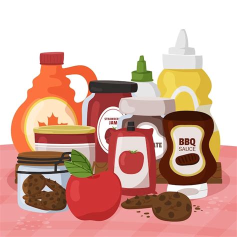 Free Vector | Hand drawn pantry