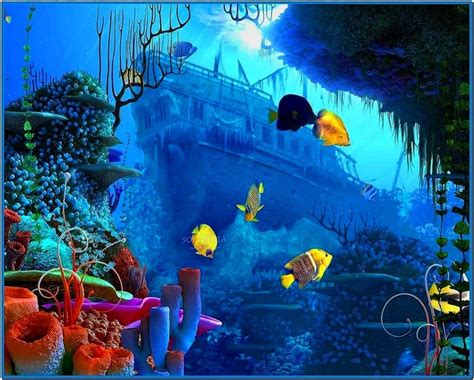 Coral reef 3d screensaver - Download free